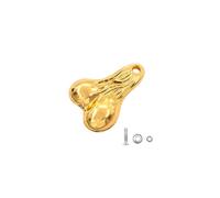 Genérico 1PCS Hanging Truck Balls Nuts - Simulation RC Car Decorative Bumper Ornaments 55x39mm for 1/10, 1/8 Scale RC Trucks & Cars (Gold,1)