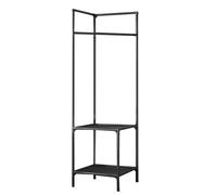 Genérico 1x Floor Standing Clothes Rack - 45x45x180cm Corner Rack For Clothes, Metal Corner Coat Stand | Multipurpose Shoe Racks, Convenient To Clean Storage Racks For Hall, Laundry Room, Bedroom