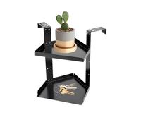 Genérico 1x Office Organizer - Heavy Duty Wall-Mounted Metal Storage Support - Long-Lasting Offices Partition Organizer - For Books Plants Enhanced Work Area Organization Wall Desk Kitchen Livingroom