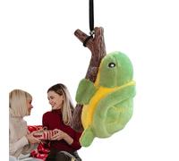 Genérico 1x Panda Dashboard Decorations - Car Rearview Mirror Accessories, Cute charrms, Cozy Turtle Shape Plush Doll Car Accessories | Exquisite Interior Decor For Bags Backpacks Keys Cell Phone