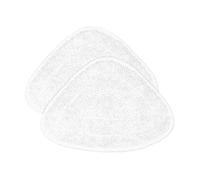 Generico 2 Almohadillas De Repuesto De Microfibra For Mopa, Lavables Y Reutilizables, Compatibles con La Herramienta De Limpieza De Mopa A Vapor con Pulverizador Caliente Vileda.(White)
