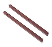 Genérico 2 Guías Deslizantes Pack de 2 Piezas Marrón de Plástico para Cajones, Rendimiento Silencioso y Suave, Rieles para Muebles, Ideales para Armarios y Cocinas