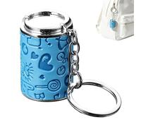 Genérico 2-in-1 Loose Change Organizer,Loose Change Organizer Purse Charm - Keychain Coin Holder - For Women Men Golfers Commuting Shopping Travel Vacation Camping Picnic Market