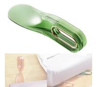 Genérico 2 in 1 Mattress Lifter & Bed Sheet Tucker Tool, Effortless Sheet Tucking, Ergonomic Mattress Lifting Wedge, Versatile & Time-Saving, Helper for Home Hotel Suitable (Green)
