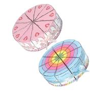 Genérico 2 Juegos Cajas Triangulares Forma de Porción de Pastel para Fiesta de Cumpleaños Cajas de Dulces Coloridas para Boda y Navidad Contenedores para Galletas y