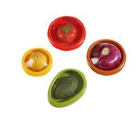 Genérico (2 juegos de 8 piezas) Caja de Almacenamiento de Frutas de Silicona,Almacenamiento Frutas Reutilizables Caja Almacenamiento Frutas Portátiles con Peso Ligero