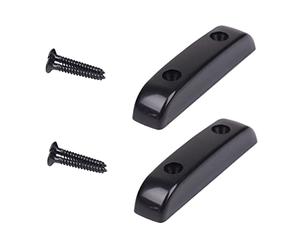 Genérico 2 Juegos Descanso Para El Pulgar Bajo Aparato Para El Pulgar Abrazadera Cinta De Dedo Pegatinas Guitarra Preocuparse Tirador De Bajo Muñequera Black El Plastico