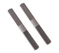 Genérico 2 Limas de Acero al Carbono Formas Plana y Semicircular para Carpintería, Herramienta Manual Multipropósito de 8 Pulgadas para Tallar Madera y Pulir