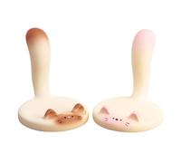 Genérico 2-Pack Cute Cat Resin Desk Phone Stand, Non-Slip Portable Holder