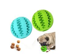 Genérico 2 Pack Juguetes para Perros - Dispensador de Comida Limpieza Dientes Masticar Interactivos Mascotas Promover el Vínculo y Mejorar la Inteligencia Fáciles Usar Limpiar
