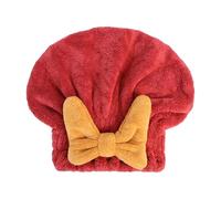 Genérico 2 Pack Microfiber Hair Drying Towel Wrap Super Absorbent Twist Turban Fast Dry Hair Caps with Bowknot, Quick Dry Hairs Towel For Drying Curly, Long & Thick Hairs for Women or Girls Kids