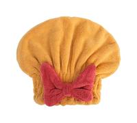 Genérico 2 Pack Microfiber Hair Drying Towel Wrap Super Absorbent Twist Turban Fast Dry Hair Caps with Bowknot, Quick Dry Hairs Towel For Drying Curly, Long & Thick Hairs for Women or Girls Kids