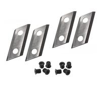 Genérico 2 Parejas Cuchillas para Trituradora De Ramas para Eco ES1600 para RSH2545B BG-KS 2040 McCulloch