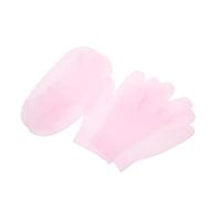 Genérico 2 Pares Guantes Reparadores y Calcetines Gel Hidratantes para Manos y Pies Antideslizantes con Diseño Panal Reutilizables Hidratación Profunda con Aceites Esenciales Cuidado