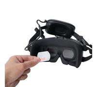 Genérico 2 Pares Película Protectora de Lente Transparente, Película Templada para DJI GOGGLES N3 9H HD Película Protectora con Herramienta de Instalación Accesorios