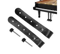 Genérico ,2-piece PU Leather Adjustable Holder Belt - Piano Keyboard Stand Locking StrapsKeyboard Locking Straps | For Studio Concert Party Performance Music Lessons Practice Home