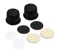 Genérico 2 Piezas Armazón De Cama Ajustable Litera Doble Azul Levantador Zancos Moisés Elevador De Cama Prevenir Plataforma Cama Plegable Papelera Junta Lecho Tapa Fuerza Abdominales Black