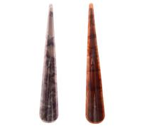 Genérico 2 Piezas clip de pico de pato Peluquera varita mágica pinzas para el cabello teñidas tapa revestimientos mecha latas clips de peluquería pinzas para el cabello antideslizantes