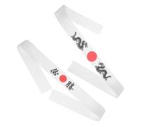Genérico 2 Piezas Diadema Japonesa Imprescindible Diadema Lisa Diadema Azul Diadema De Spa Bufanda Diadema Varita Profesional Diadema De Sushi Diademas Diadema De Kung-fu Poliéster