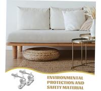 Genérico 2 Piezas Elevadores para Muebles de Sofá con Doble Oreja Conectores Estables de Tapicería Ajustadores de Reposacabezas de Material Resistente y Fácil Instalación