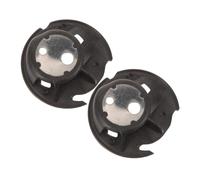 Genérico 2 Piezas Estuche Reemplazo para Máquina de Coser de Bobinas de Plástico y Metal, Accesorio y Bordado, Fácil Instalación para Costura