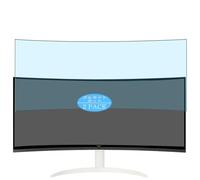 Genérico 2 Piezas Filtro Luz Azul Protector de Pantalla, compatible con LG MyView Smart Monitor 34SR63QA-W 34" Monitor, Screen Protector Película Protectora (Not Cristal Templado)