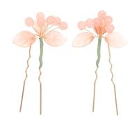 Genérico 2 Piezas Horquillas para Suave Accesorios Retro para Mujeres y Niñas para Peinados Hanfu y Ocasiones Especiales