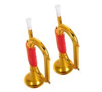 Genérico 2 Piezas Instrumentos Musicales Para Juguetes Articulados Juguetes Musicales Soporte Estéreo Diadema Deportiva Instrumentos En Miniatura Diademas Golden El Plastico