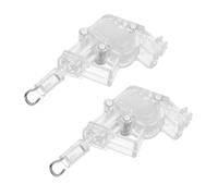 Genérico 2 Piezas Moduladores Cuadrangulares para Persianas Horizontales Inclinadores Resistentes con Instalación Sencilla y Diseño Moderno para Control Preciso de Ángulo Ventanas