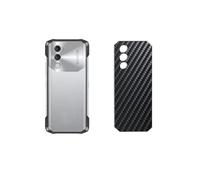 Genérico 2 Piezas Protector de pantalla Posterior, compatible con DOOGEE Blade 10 Power, Negro Película de Trasera Espalda Piel