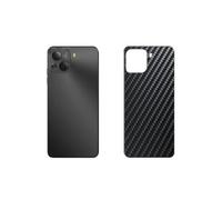 Genérico 2 Piezas Protector de pantalla Posterior, compatible con ENERGIZER ULTIMATE U6G, Negro Película de Trasera Espalda Piel