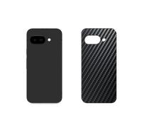 Genérico 2 Piezas Protector de pantalla Posterior, compatible con GOOGLE PIXEL 9A, Negro Película de Trasera Espalda Piel