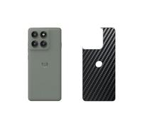 Genérico 2 Piezas Protector de pantalla Posterior, compatible con Motorola MOTO edge 60 pro, Negro Película de Trasera Espalda Piel