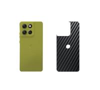 Genérico 2 Piezas Protector de pantalla Posterior, compatible con MOTOROLA MOTO G86, Negro Película de Trasera Espalda Piel