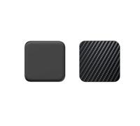 Genérico 2 Piezas Protector de pantalla Posterior, compatible con Netgear Nighthawk M7 Pro, Negro Película de Trasera Espalda Piel