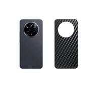 Genérico 2 Piezas Protector de pantalla Posterior, compatible con realme 14 Pro+ Plus, Negro Película de Trasera Espalda Piel