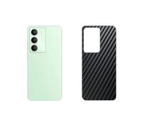 Genérico 2 Piezas Protector de pantalla Posterior, compatible con realme C73 5G, Negro Película de Trasera Espalda Piel
