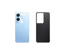 Genérico 2 Piezas Protector de pantalla Posterior, compatible con realme Note 60, Negro Película de Trasera Espalda Piel