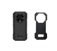 Genérico 2 Piezas Protector de pantalla Posterior, compatible con ULEFONE ARMOR X32 PRO, Negro Película de Trasera Espalda Piel