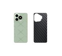 Genérico 2 Piezas Protector de pantalla Posterior, compatible con Ulefone Note 19, Negro Película de Trasera Espalda Piel