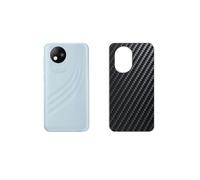 Genérico 2 Piezas Protector de pantalla Posterior, compatible con ZTE BLADE A35 LITE, Negro Película de Trasera Espalda Piel