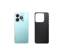Genérico 2 Piezas Protector de pantalla Posterior, compatible con ZTE Blade A75 4G, Negro Película de Trasera Espalda Piel