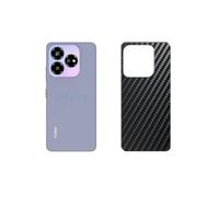 Genérico 2 Piezas Protector de pantalla Posterior, compatible con ZTE Blade V60 Design, Negro Película de Trasera Espalda Piel