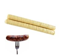 Genérico 2 Piezas Tripa para Embutidos, Colágeno, Tripas para Hacer Chorizos, 14m x 26mm Tripas para Salchichas, Tripa Salchichas Colágeno Fresco Comestible