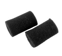 Genérico 2 Rollos de Esponja de Prefiltro para Acuario de Algodón Negro, Filtro de Esponja para Peces y Camarones en Ambientes de Agua Dulce y Marina