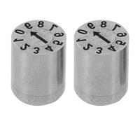 Genérico 2 sellos de fecha ajustables: molde de plástico para sello de fecha, juego de de números de oficina, ajustables del 0 al 9, ideales para planificación de manualidades y marcado