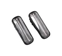 Genérico 2 Uds Luces LED Posición Lateral Dinámicas Indicador Señal Giro Coche Para Civic EK 3 4dr Ballade Para CRV Para Prelude 1995-1999 Intermitente Indicador Lateral(Crystal)