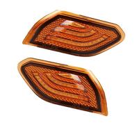 Genérico 2 Uds Para Jeep Para Wrangler JL 2018-2023 Para Gladiator JT 2020 2021 2022 Luces Indicador Lateral Lámpara Señal Giro Delantera Indicador Intermitente Lateral(Amber Lens)