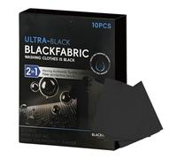 Genérico 20 Piezas de Hojas de Tinte Negro, Renovación y Reparación de Ropa Negra Descolorida, 2 Cajas de Tinte Oscuro Potente y de Larga Duración para lavadoras, Lavado a Mano Disponible