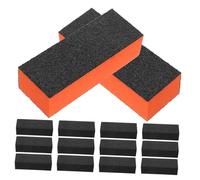 Genérico 20 Piezas Herramientas De Manicura Bloquear Arribista Uñas Pulidoras Bloque De Lijado a Mano Bloque Para Pulir Uñas Clavo Removedor De Cutícula Pulidor De Uñas Esponja